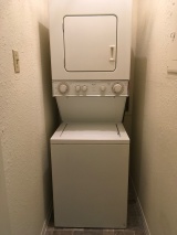 Stackable Washer & Dryer Included